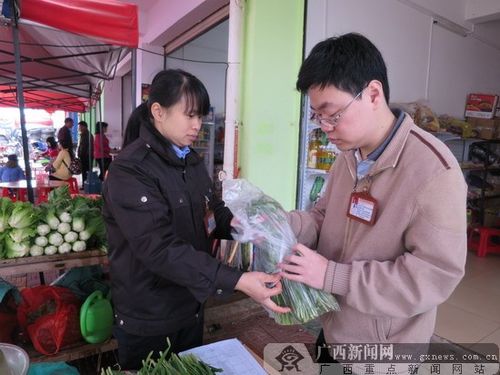 贺州平桂食药监局抽检食用农产品 21个样本待检测